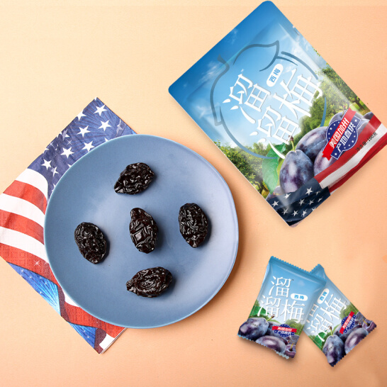 美国加州 产地直供 孕妇休闲健康零食酸话梅干160g/袋(新老包装随机