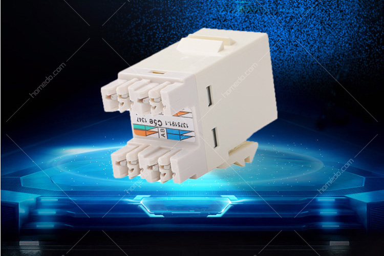 康普(commscope)超五类非屏蔽模块 8-1375191-1-东营博科电子科技有限